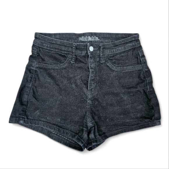 Wild Fable Charcoal High Rise Jean Shorts, Size 10/30R - Picture 1 of 3